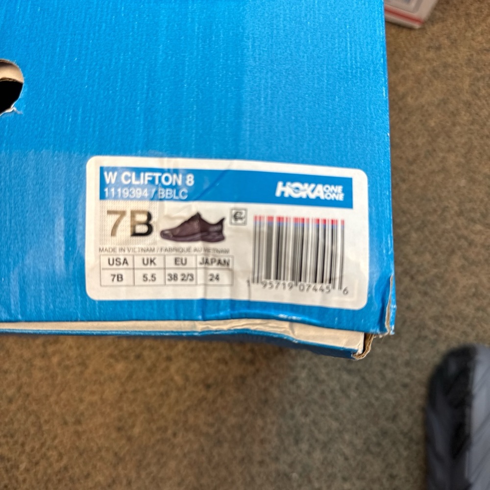Hoka One One Black and Gray Women's Running Shoes - Picture 4 of 4